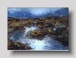 lochans,sketch   oil on board  21 x 17cm